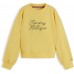 TOMMY HILFIGER μπλούζα φούτερ παιδική KG0KG09439-ZGE κίτρινη